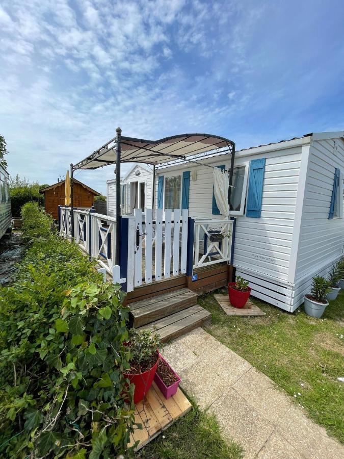 Sylvie Proprietaire Du Mobil-Home サン・ペール・シュル・メール エクステリア 写真