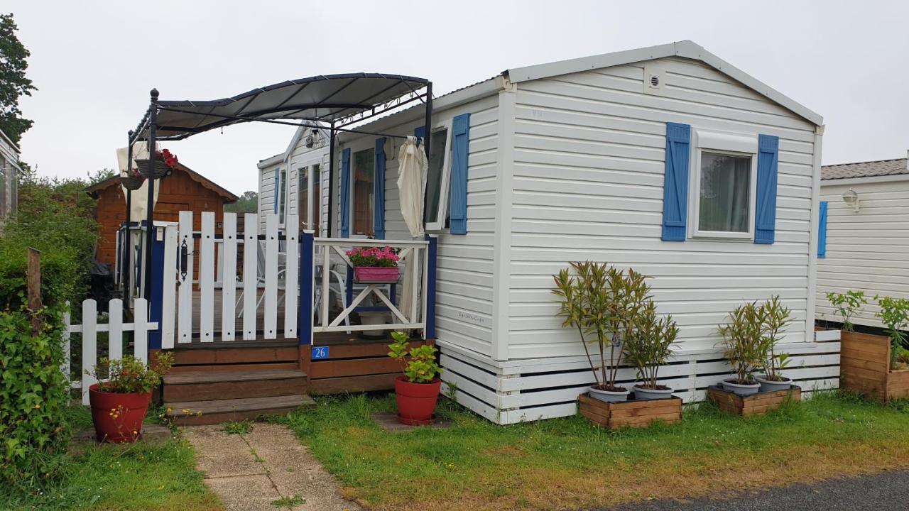 Sylvie Proprietaire Du Mobil-Home サン・ペール・シュル・メール エクステリア 写真
